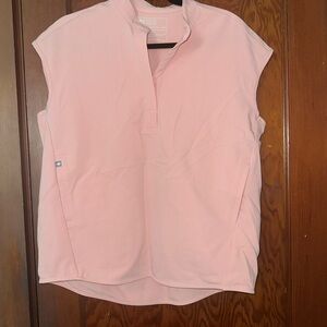 Figs Women's Pink Sands scrub top